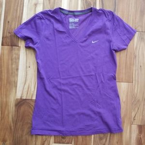 Purple work out shirt